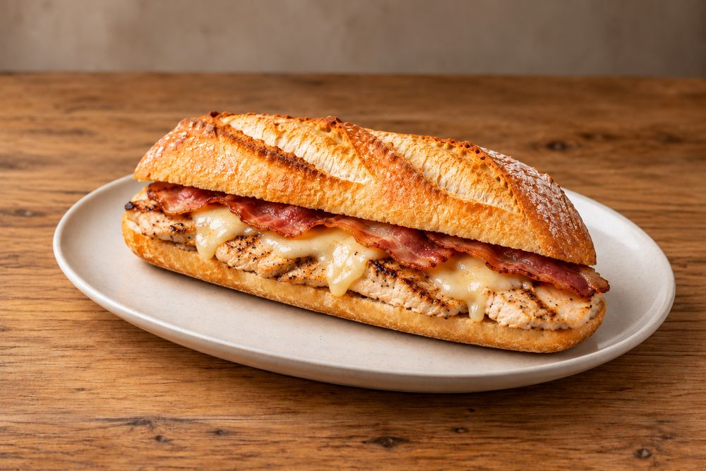 Foto de Pechuga, bacon y queso